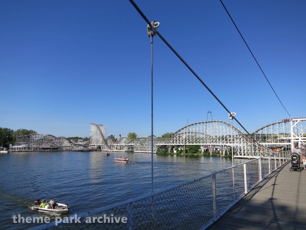 Suspension Bridge at Indiana Beach