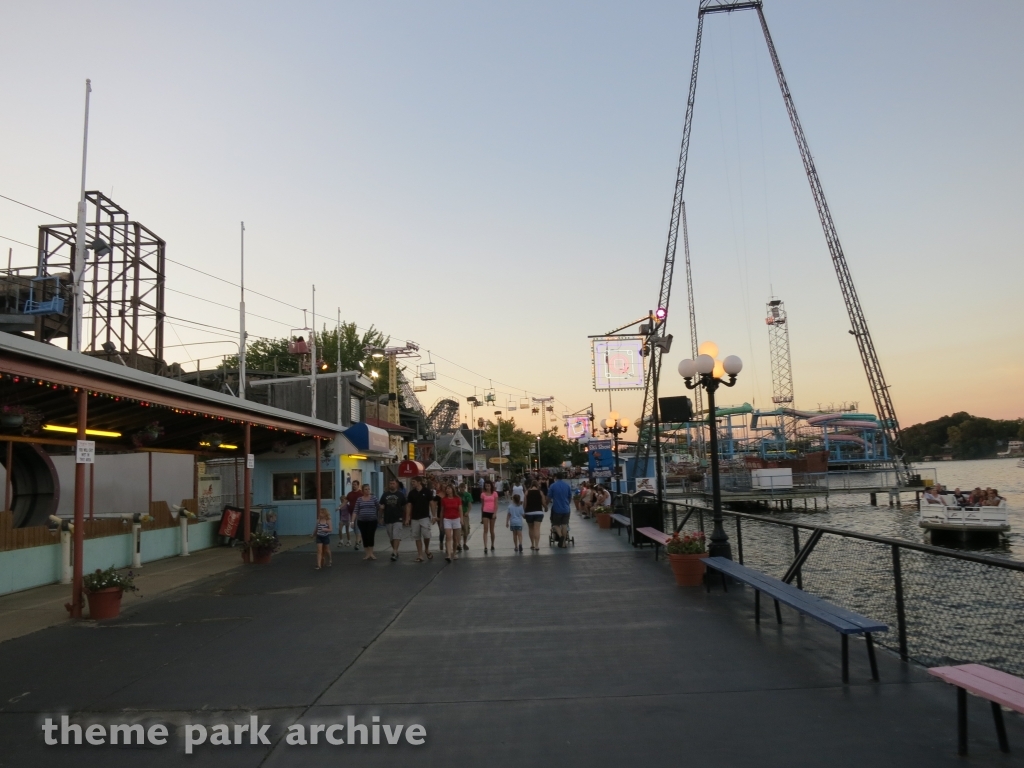 Sky Coaster at Indiana Beach