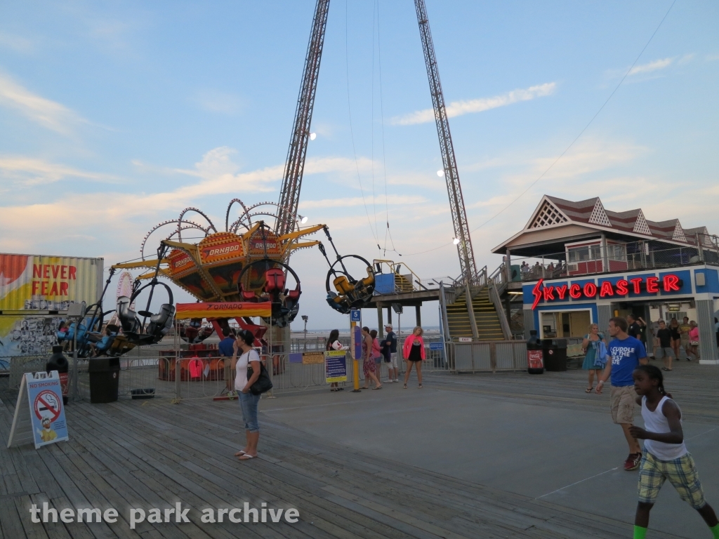 Tornado at Morey's Piers