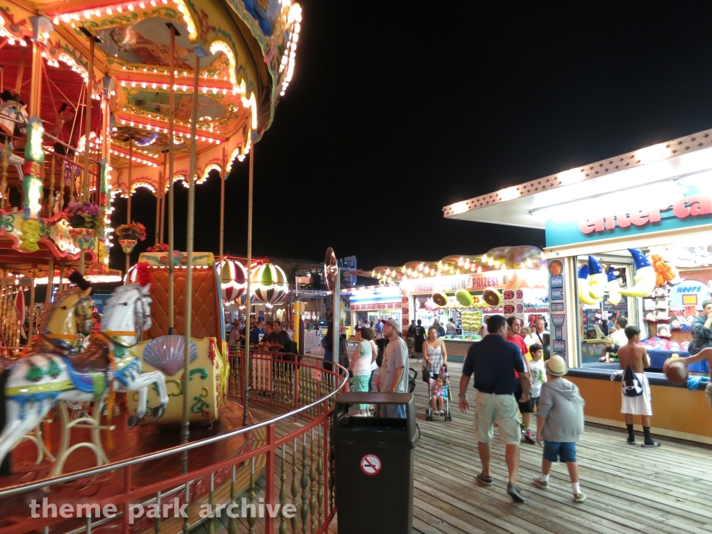 Carousel at Morey's Piers