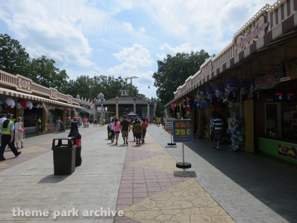 Boardwalk at Six Flags Great Adventure