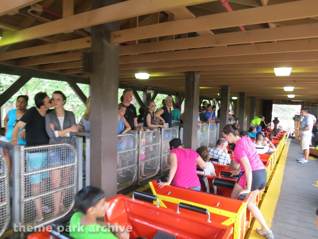 Runaway Mine Train at Six Flags Great Adventure