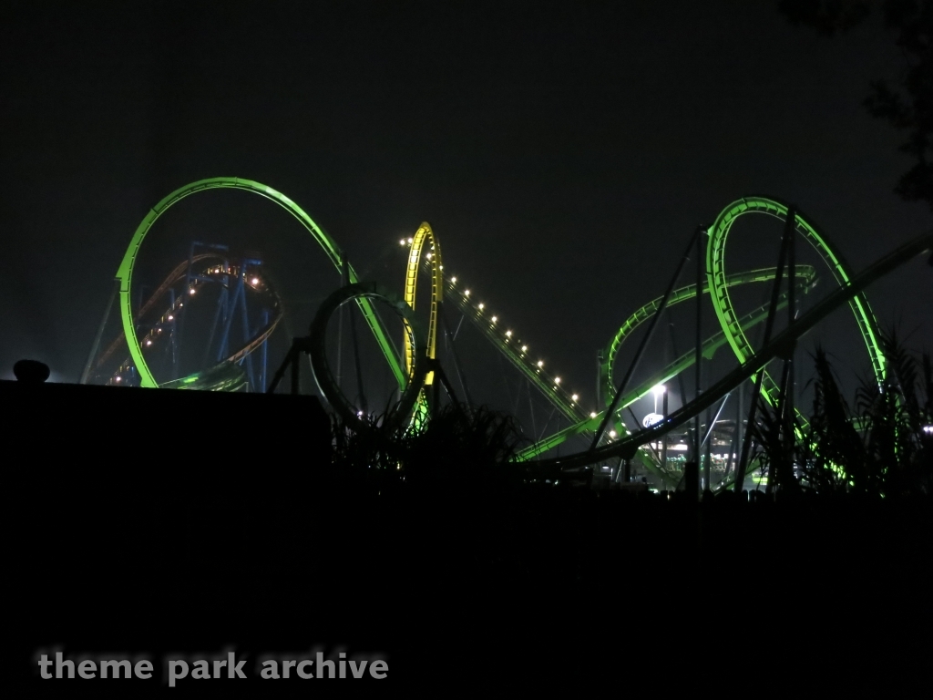 Green Lantern at Six Flags Great Adventure