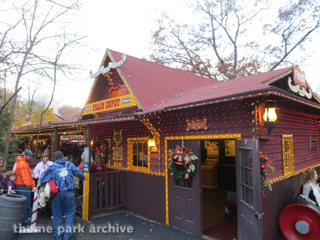 Frisco Silver Dollar Line Steam Train at Silver Dollar City