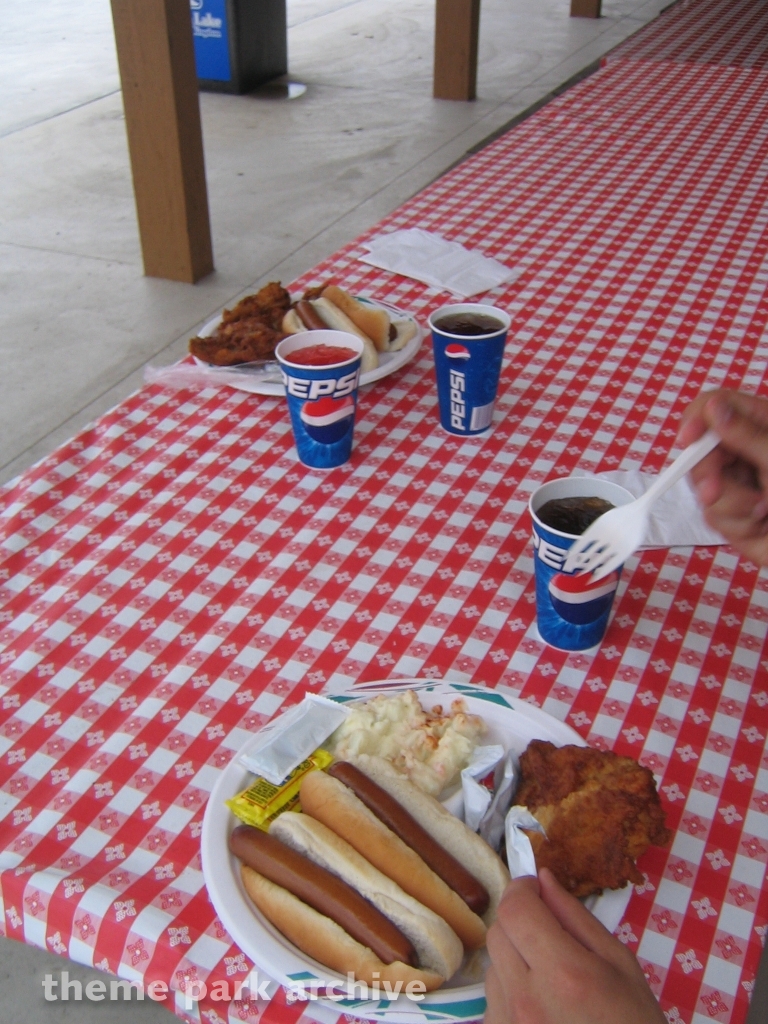 Picnic Area at Geauga Lake