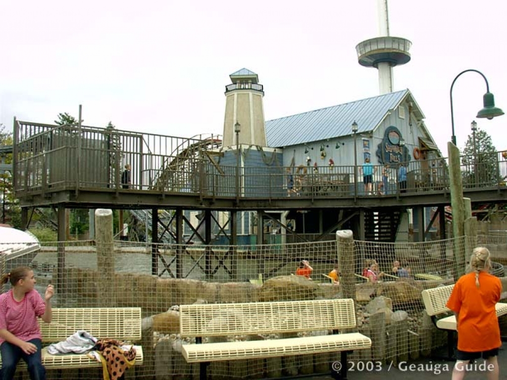 Shipwreck Falls at Geauga Lake