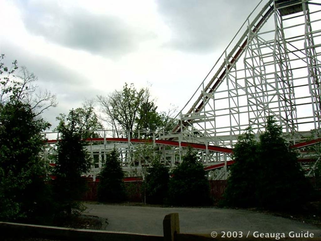 Raging Wolf Bobs at Geauga Lake