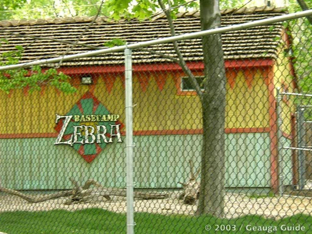 Base Camp Zebra at Geauga Lake