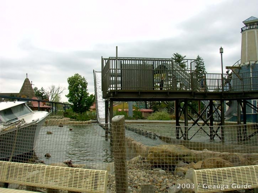 Shipwreck Falls at Geauga Lake
