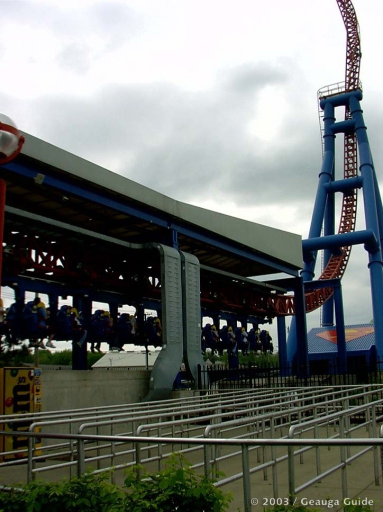 Steel Venom at Geauga Lake