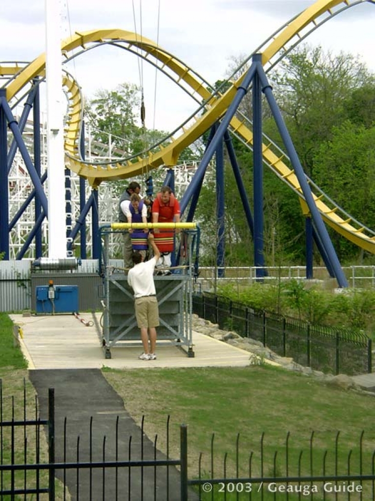Skycoaster at Geauga Lake