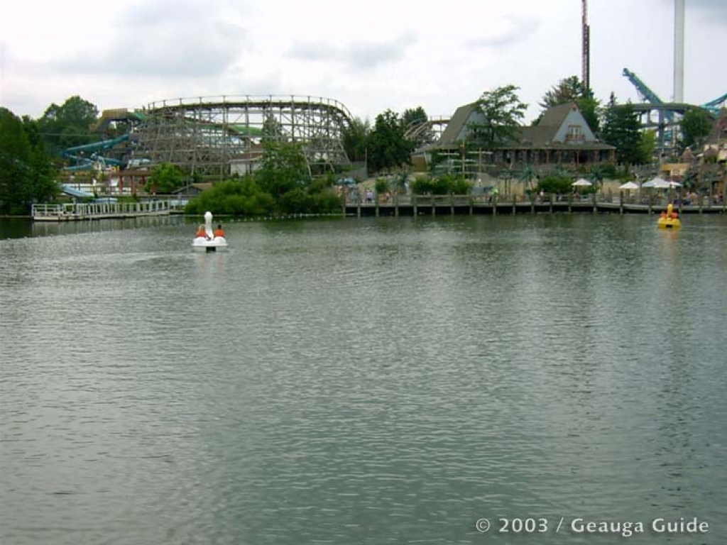 Swan Boats at Geauga Lake
