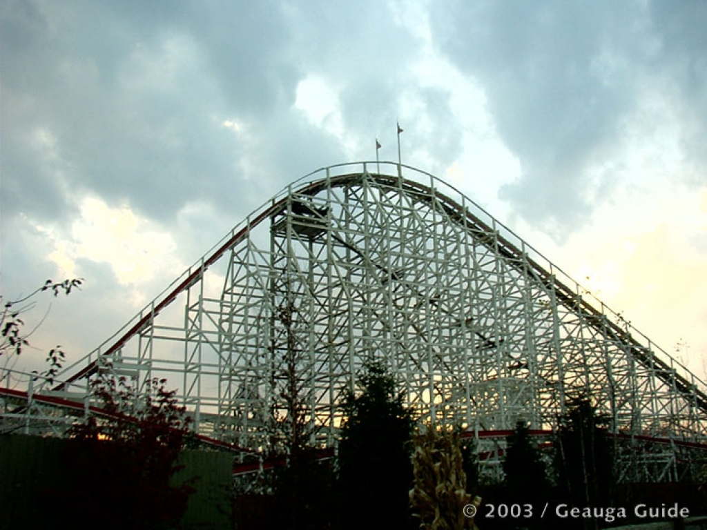 Raging Wolf Bobs at Geauga Lake