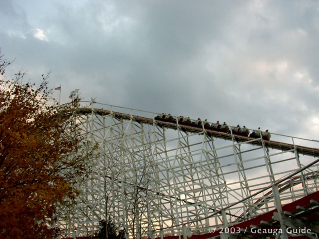 Raging Wolf Bobs at Geauga Lake