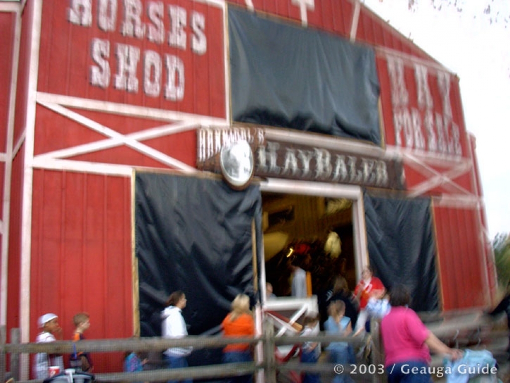 Hay Baler at Geauga Lake