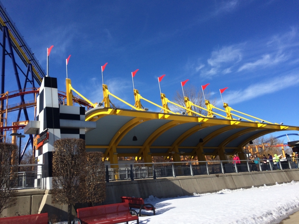 Top Thrill Dragster at Cedar Point