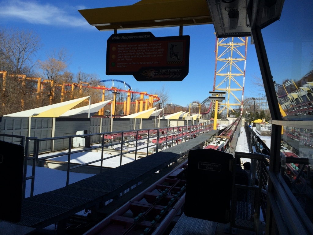 Top Thrill Dragster at Cedar Point