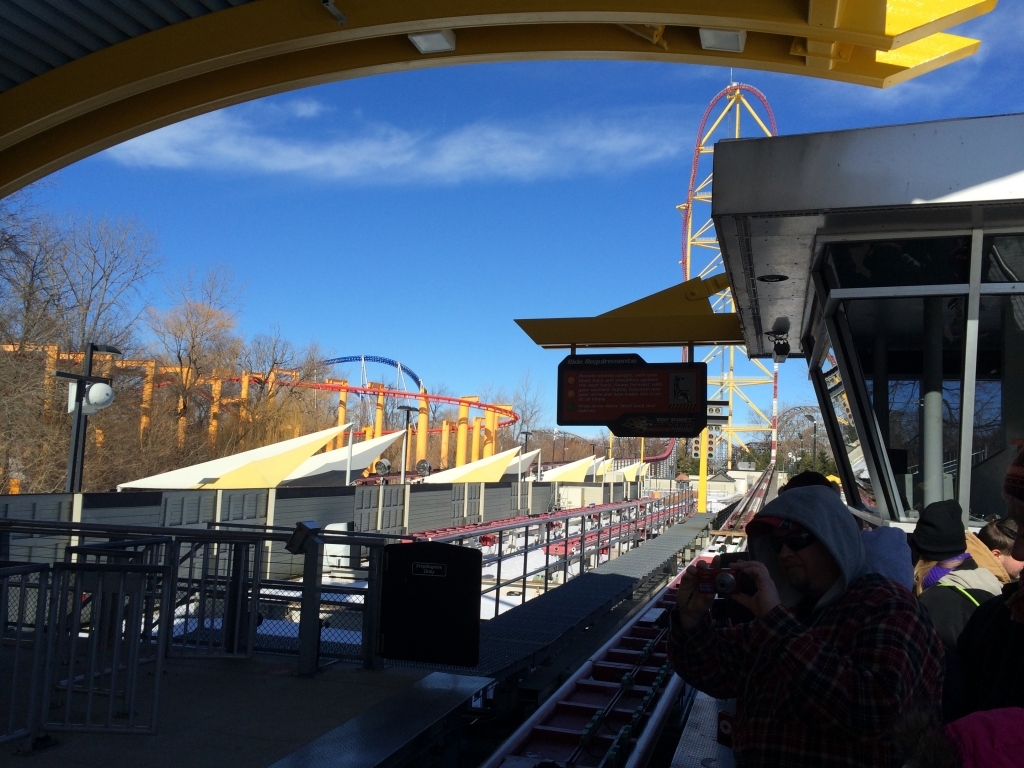 Top Thrill Dragster at Cedar Point