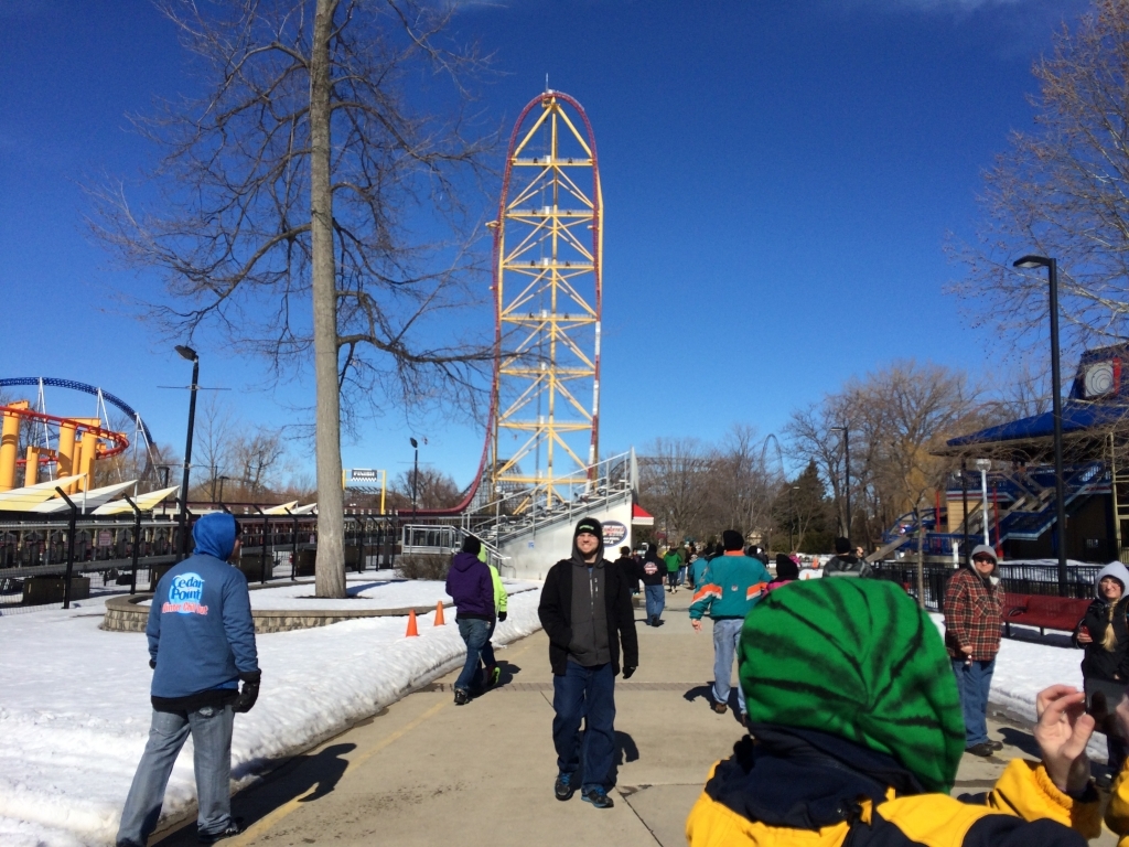 Top Thrill Dragster at Cedar Point