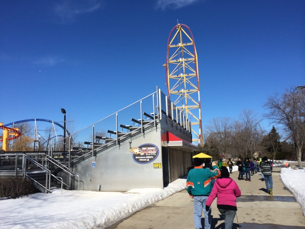 Top Thrill Dragster at Cedar Point