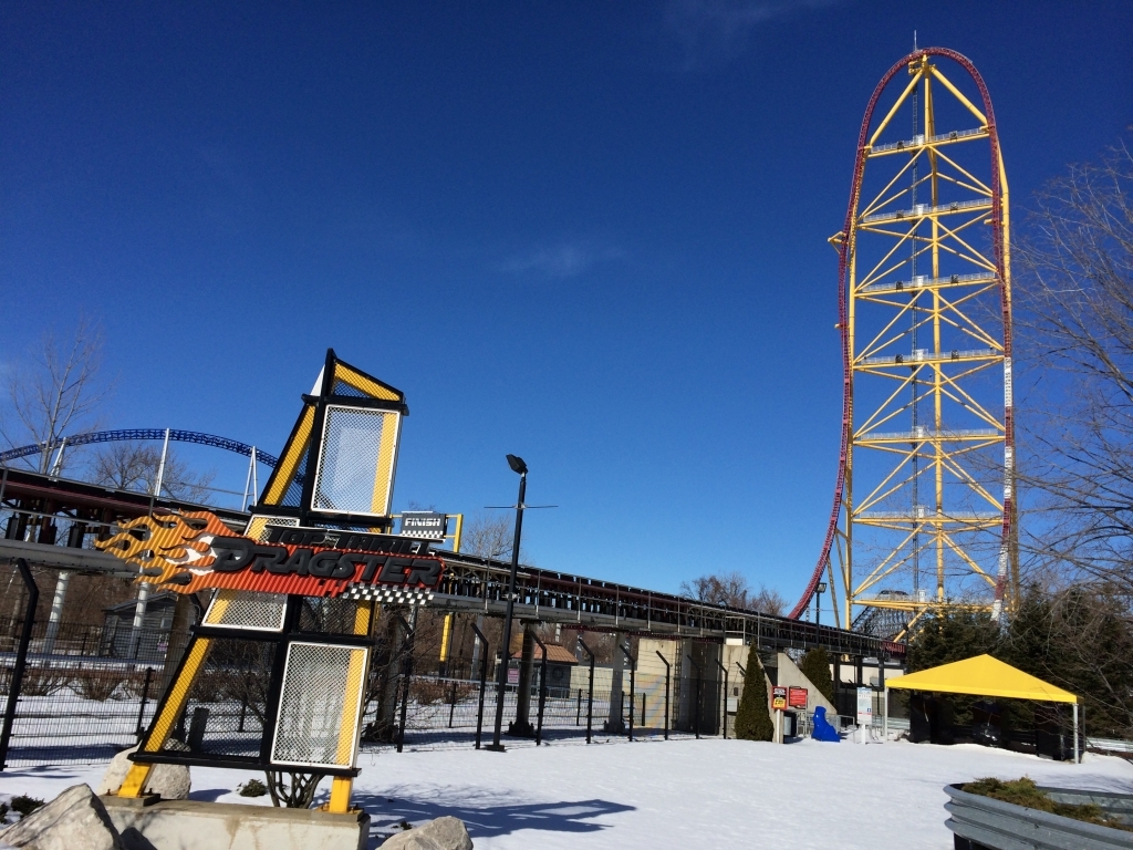 Top Thrill Dragster at Cedar Point