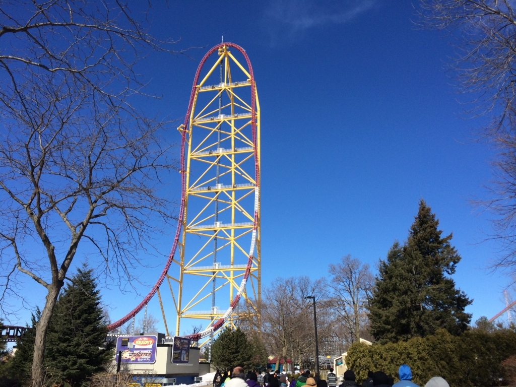 Top Thrill Dragster at Cedar Point