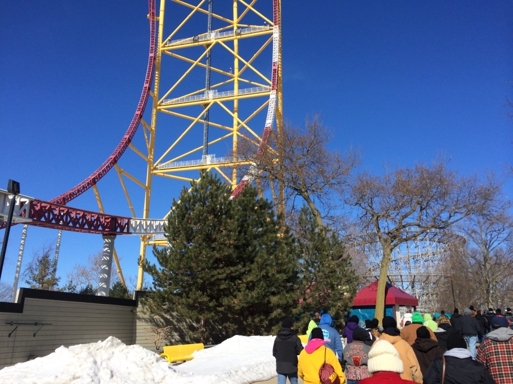 Top Thrill Dragster at Cedar Point
