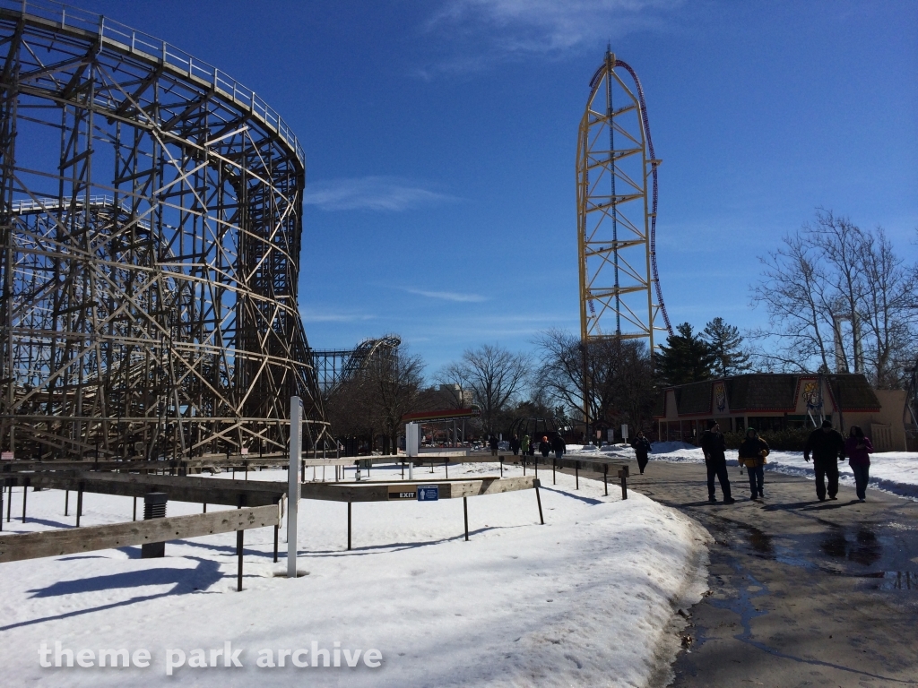 Top Thrill Dragster at Cedar Point
