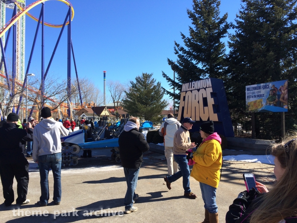 Millennium Force at Cedar Point