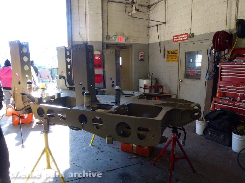 Maintenance Building at Cedar Point