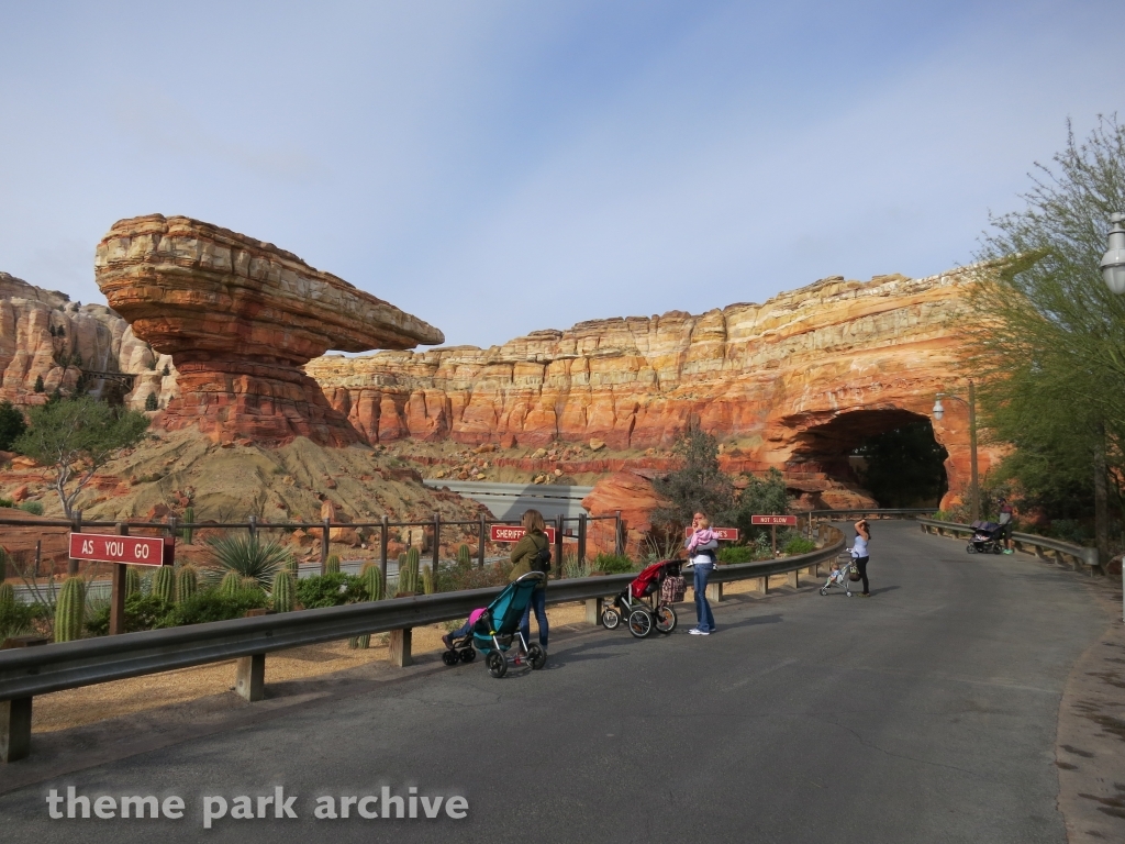 Radiator Springs Racers at Downtown Disney Anaheim
