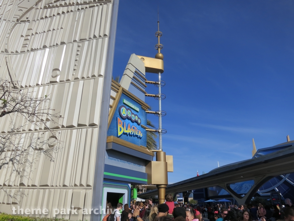 Buzz Lightyear Astro Blasters at Downtown Disney Anaheim