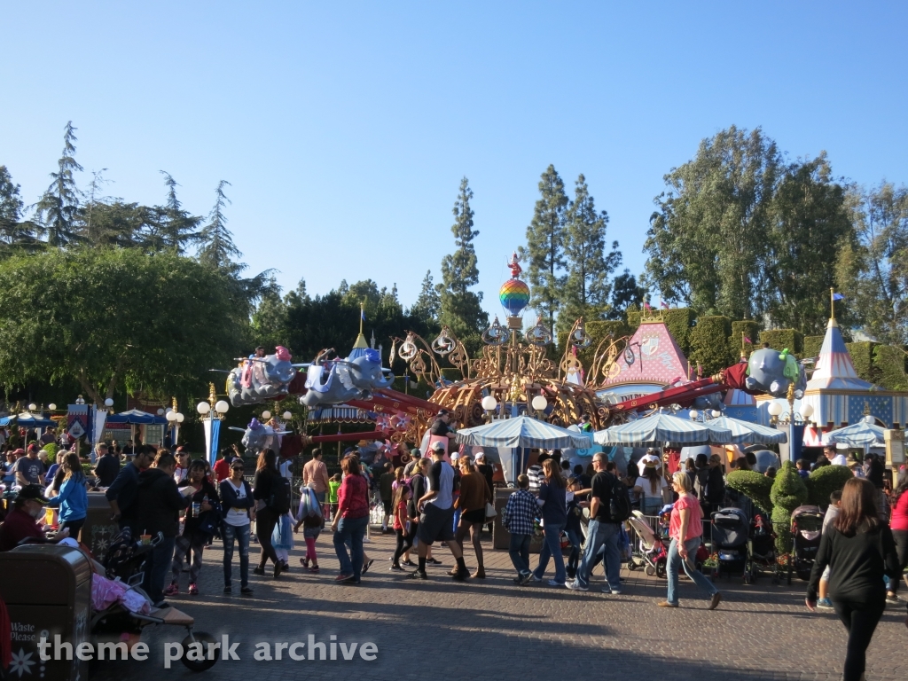 Dumbo the Flying Elephant at Downtown Disney Anaheim