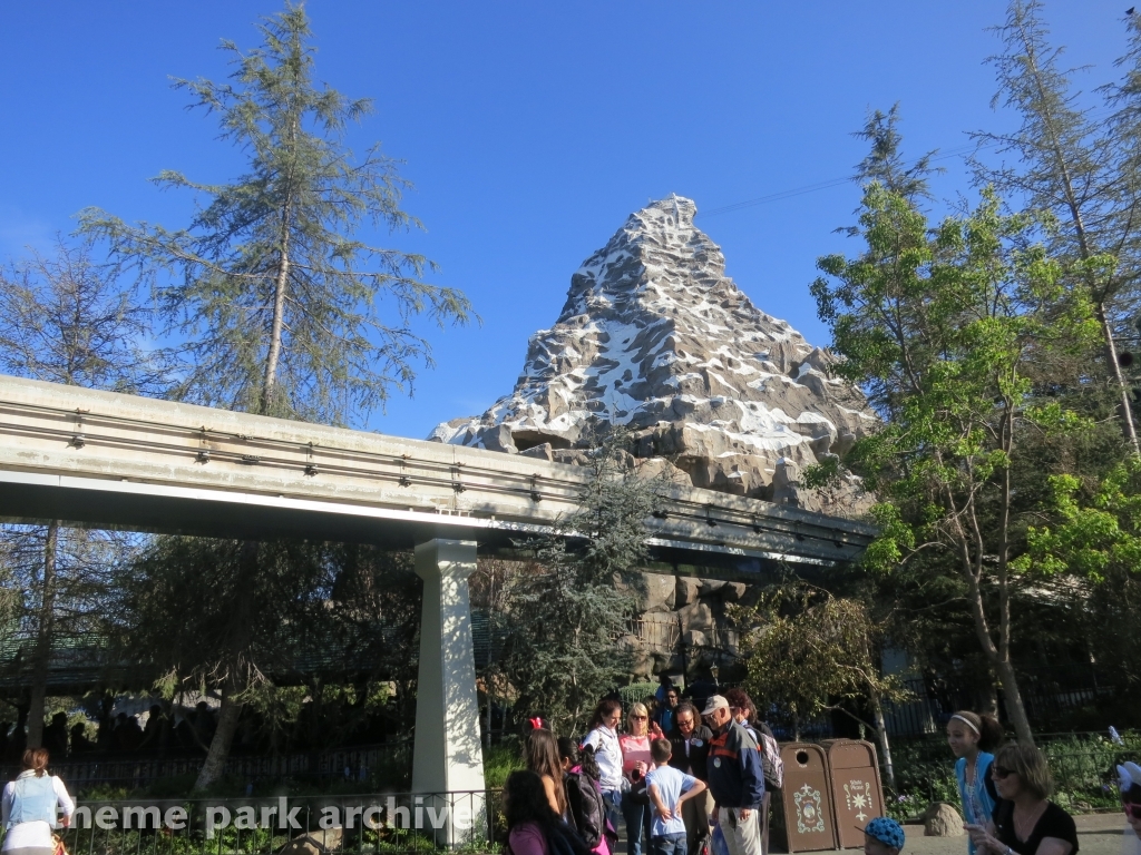 Matterhorn Bobsleds at Downtown Disney Anaheim