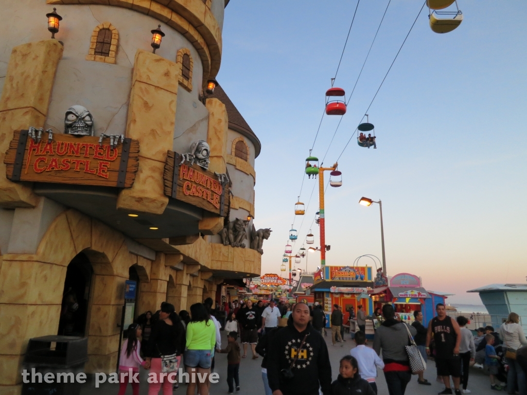 Haunted Castle at Santa Cruz Beach Boardwalk
