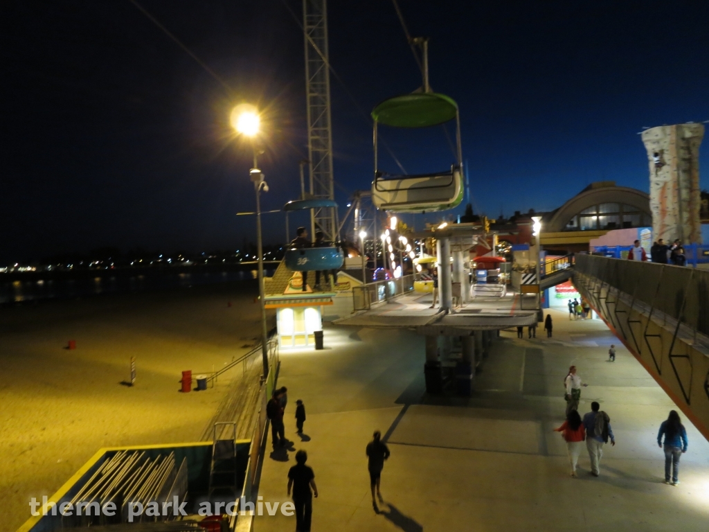 Sky Glider at Santa Cruz Beach Boardwalk