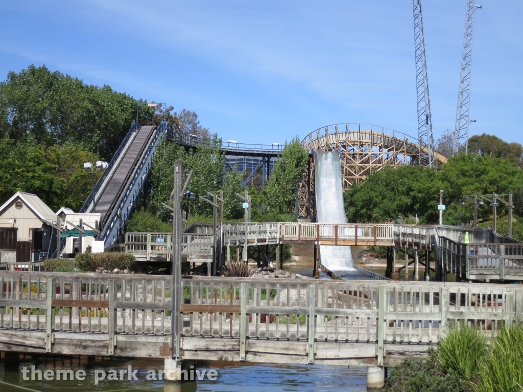 Whitewater Falls at California's Great America