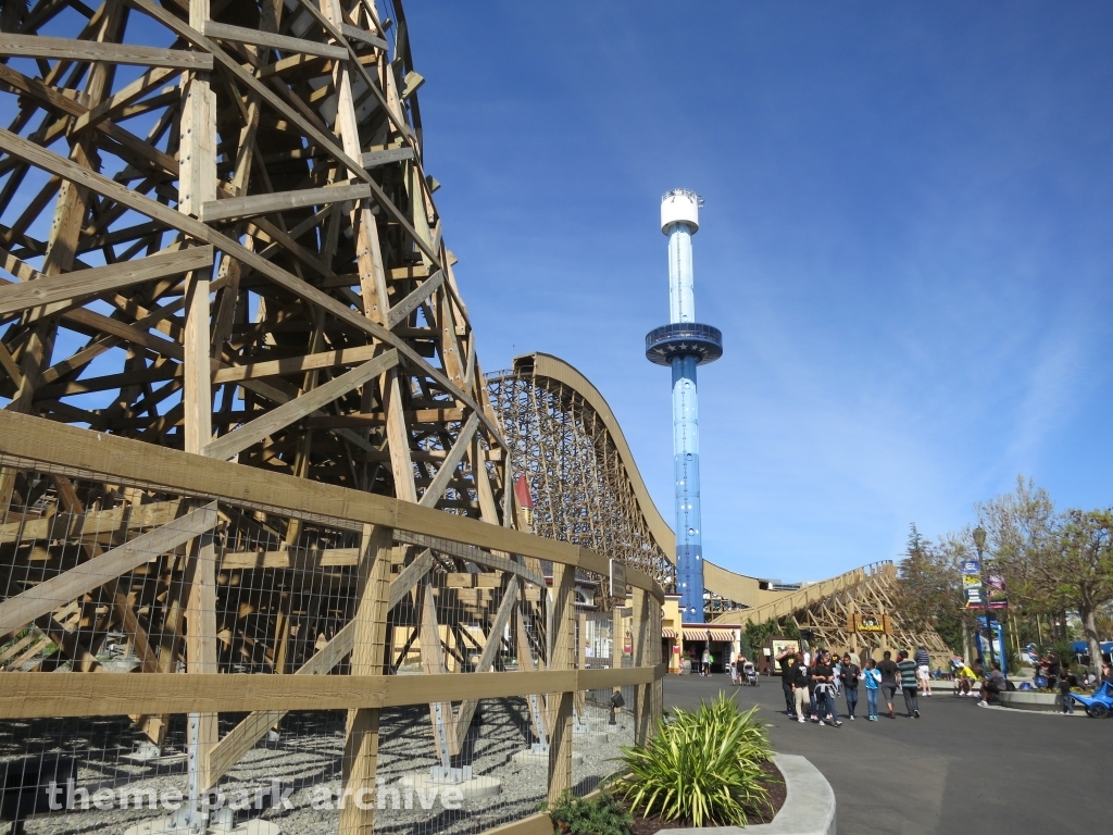 Gold Striker at California's Great America