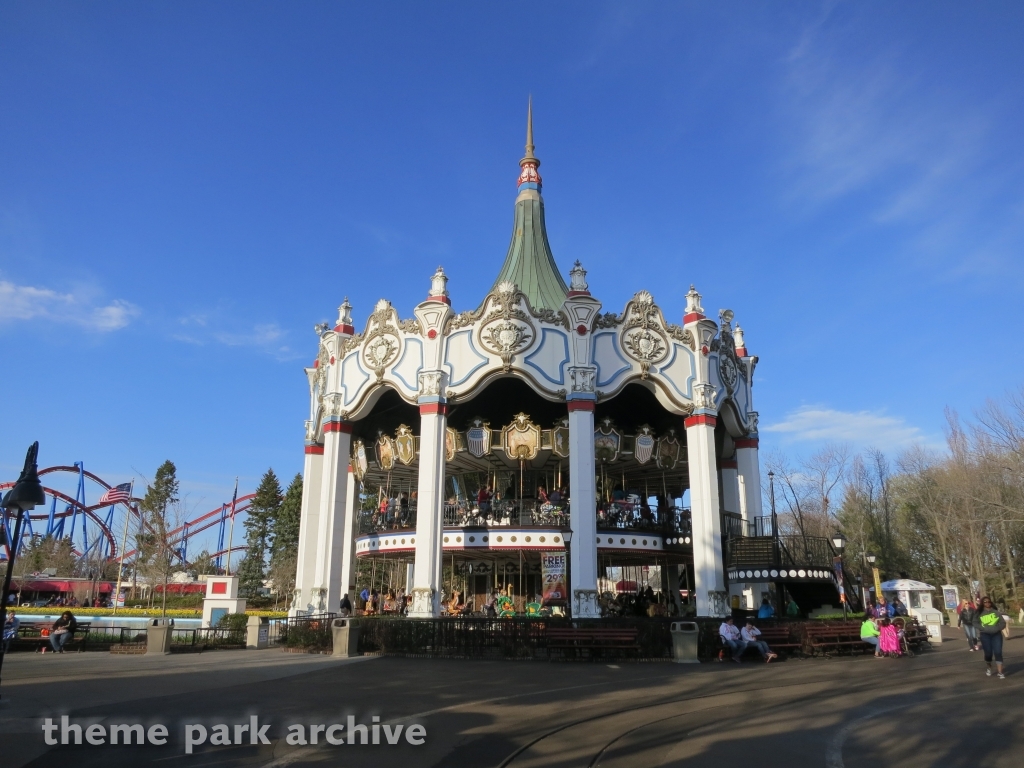 Columbia Carousel at Six Flags Great America