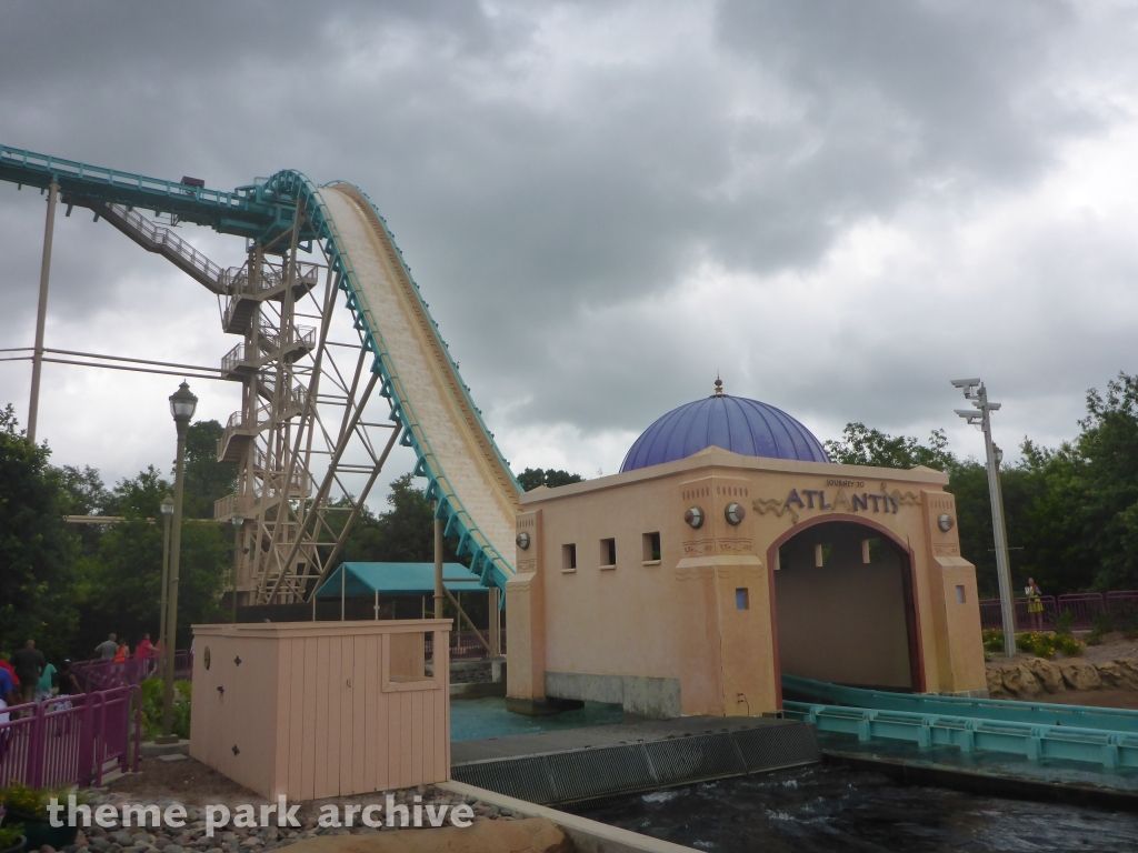 Journey to Atlantis at SeaWorld San Antonio