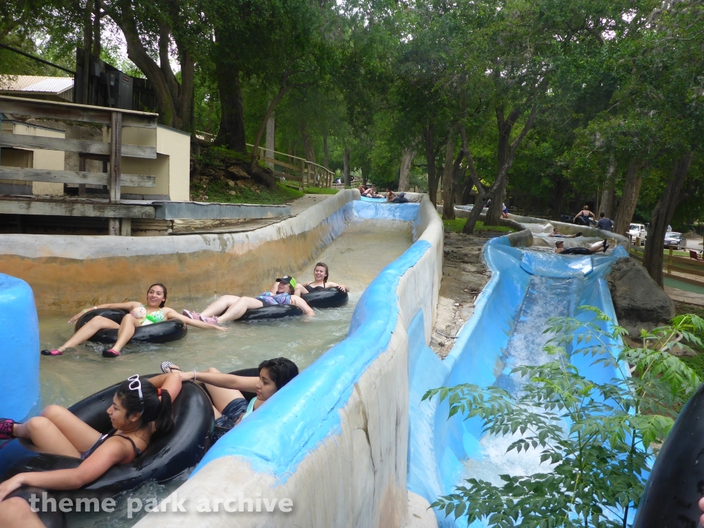 Raging River Tube Chute at Schlitterbahn New Braunfels
