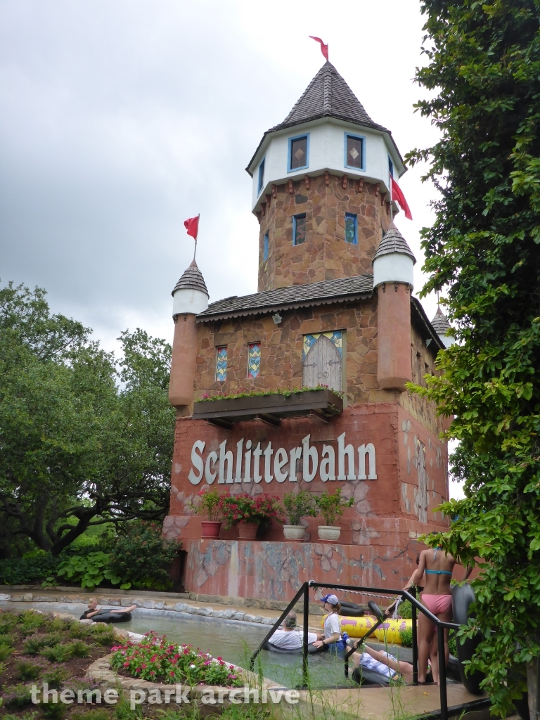 Hillside Tube Chute at Schlitterbahn New Braunfels