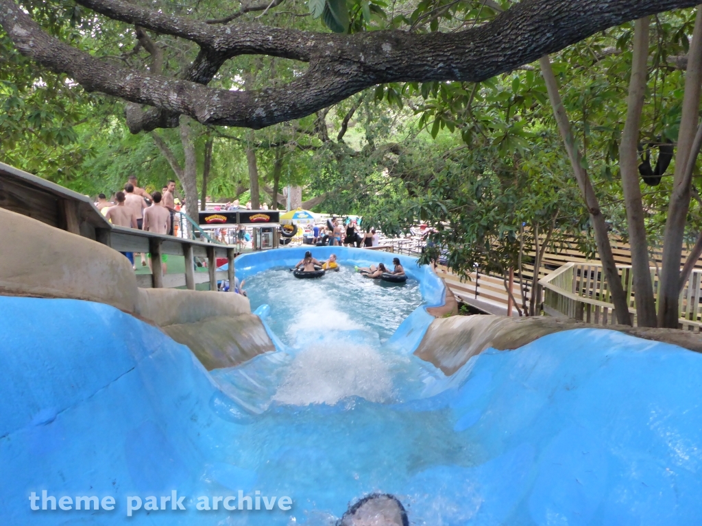 Hillside Tube Chute at Schlitterbahn New Braunfels
