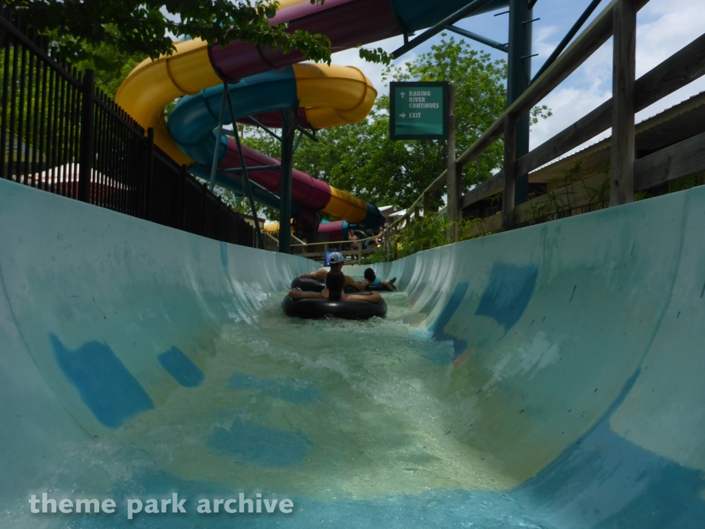 Raging River Tube Chute at Schlitterbahn New Braunfels