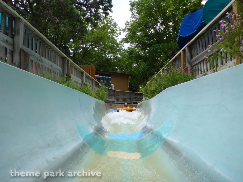 Raging River Tube Chute at Schlitterbahn New Braunfels