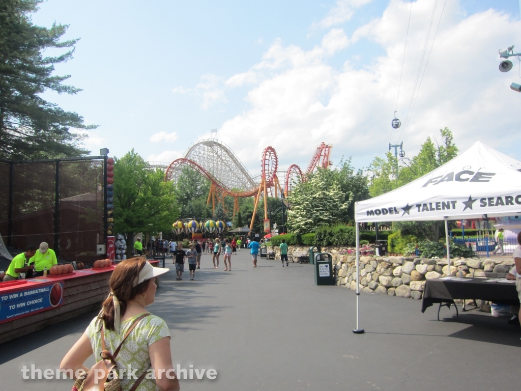 Flashback at Six Flags New England