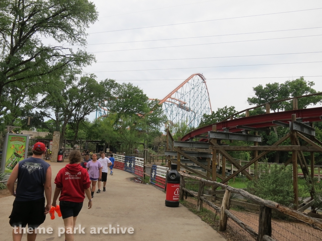 Titan at Six Flags Over Texas