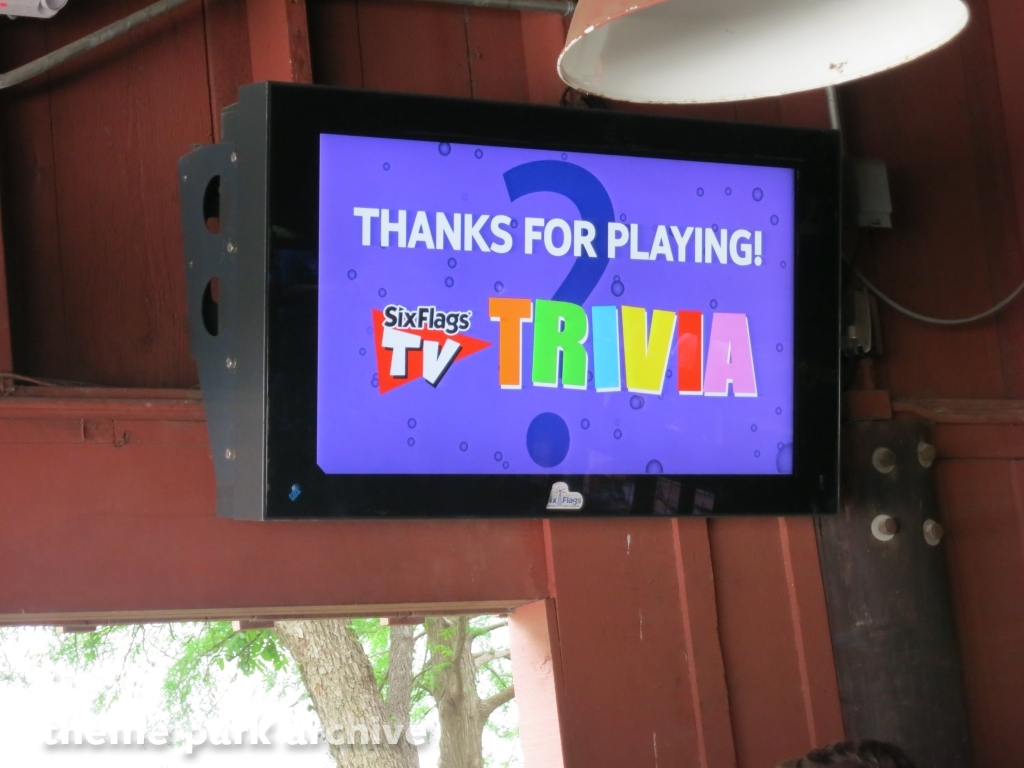 The Runaway Mine Train at Six Flags Over Texas