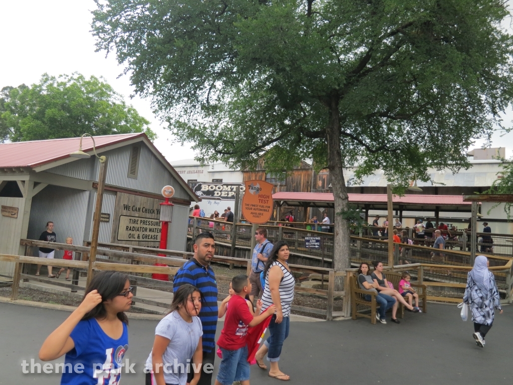Train at Six Flags Over Texas