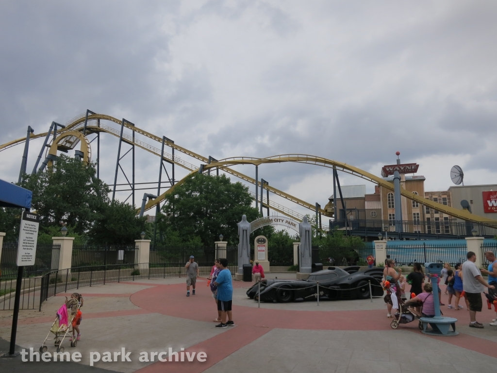 Batman The Ride at Six Flags Over Texas